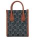 Interlocking G Denim Mini Tote, back view